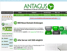 Tablet Screenshot of antagus.de