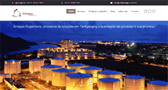 Desktop Screenshot of antagus.com.br