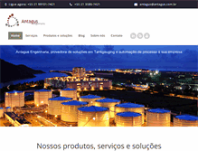 Tablet Screenshot of antagus.com.br